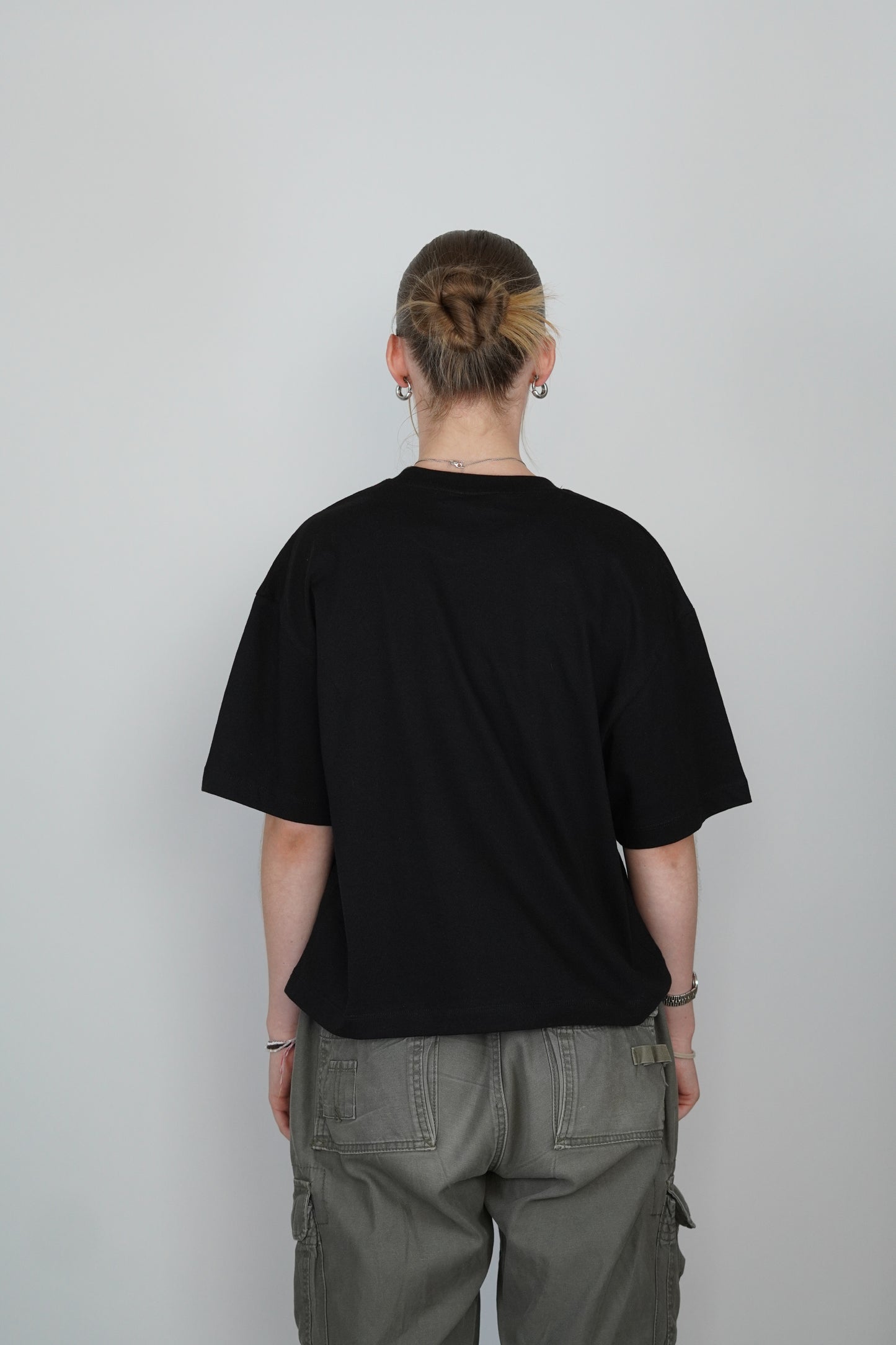 Cropped T-Shirt Black